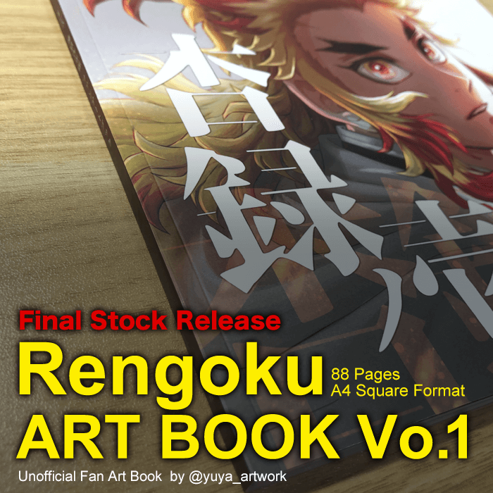 Rengoku Art Book Vol.1 -Unofficial Fan Art Book by Yuya